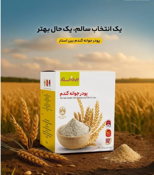 پودر جوانه گندم بین استار